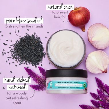 Love Beauty And Planet: Onion Black Seed & Patchouli Hair Mask - 200ml