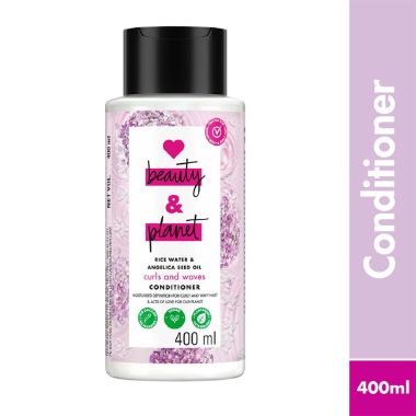 Love Beauty And Planet: Rice Water & Angelica Seed Oil Silicone Free Conditioner - 400ml