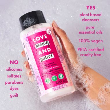 Love Beauty And Planet: Rice Water & Angelica Seed Oil Silicone Free Shampoo - 400ml