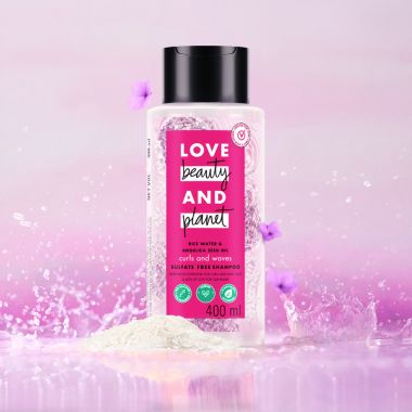 Love Beauty And Planet: Rice Water & Angelica Seed Oil Silicone Free Shampoo - 400ml