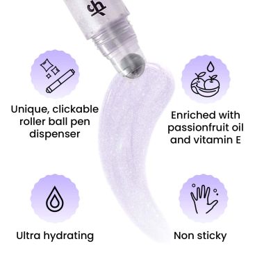 FAE Beauty: Unicorn Shimmer Lip Gloss - With Clickable Roller Ball Pen - Transforming - 6gm