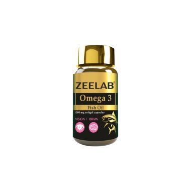 ZEELAB: Omega 3 Fish Oil Softgel Capsule - 60 Softgel