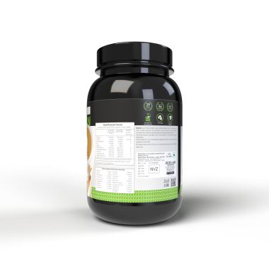 ZEELAB: 100% Vegan Plant Protein - Vanilla Ice Cream - 360gm