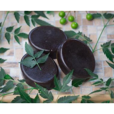 Ghar Soaps: Antibacterial Neem Bathing Soap - Pack of 3 (100gm each)