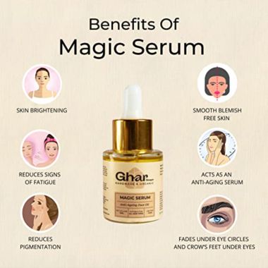Ghar Soaps: Anti Ageing Ayurvedic Face Oil - 15ml