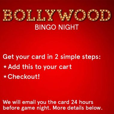 Kindlife: The Bollywood Bingo Card