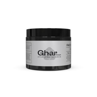 Ghar Soaps: Charcoal Face Scrub - 200gm