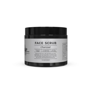 Ghar Soaps: Charcoal Face Scrub - 200gm