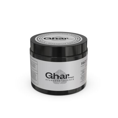 Ghar Soaps: Charcoal Face Scrub - 200gm