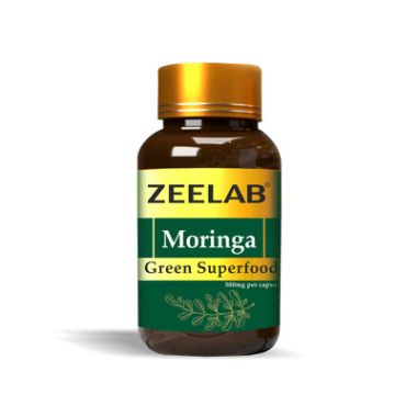 ZEELAB: Moringa Green Superfood Capsule - 100 Capsules