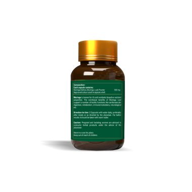 ZEELAB: Moringa Green Superfood Capsule - 100 Capsules