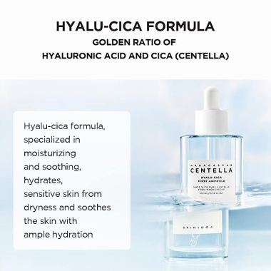 SKIN1004: Madagascar Centella Hyalu-Cica First Ampoule - 100ml
