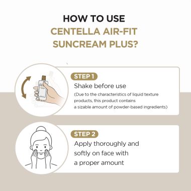 SKIN1004: Madagascar Centella Air-Fit Suncream Plus - 50ml