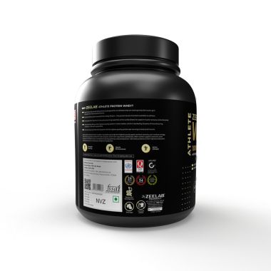 ZEELAB: Athlete Whey 100% Powder - French Vanilla Creme - 2kg