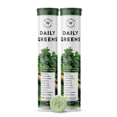 Wellbeing Nutrition: Daily Greens Organic Wholefood Multivitamin - 30 Tabs
