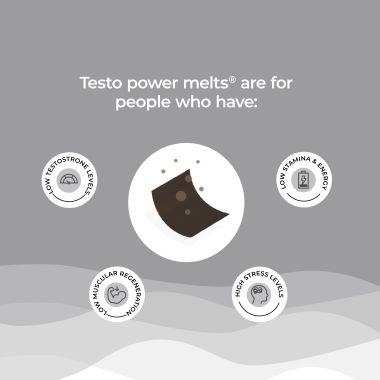 Wellbeing Nutrition: Melts Testo Power - 30 oral strips