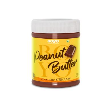 BOYO: Chocolate Creamy Peanut Butter - 510gm