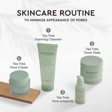 The Face Shop: Tea Tree Toner Pads - 150ml