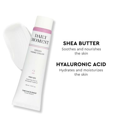 The Face Shop: Daily Moment Vegan Hand Cream - Morning Florist - 30ml