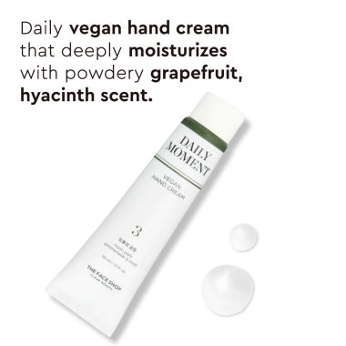 The Face Shop: Daily Moment Vegan Hand Cream - Noon Park - 30ml