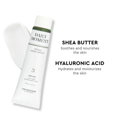 The Face Shop: Daily Moment Vegan Hand Cream - Noon Park - 30ml