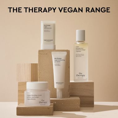 The Face Shop: The Therapy Vegan Moisturizing Sun Serum - 50ml