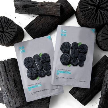 Holika Holika: Pure Essence Mask Sheet Charcoal - 23ml