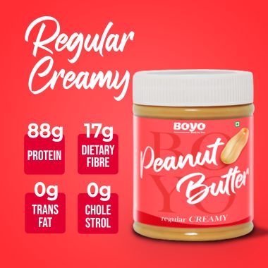 BOYO: Regular Creamy Peanut Butter - 1kg