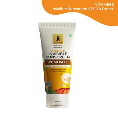 Pilgrim: Vitamin C Invisible Sunscreen SPF 50 PA+++ - 45ml