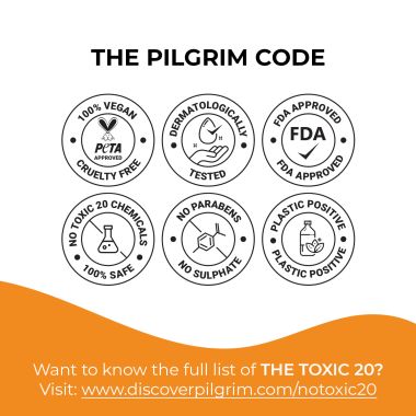 Pilgrim: Vitamin C Invisible Sunscreen SPF 50 PA+++ - 45ml