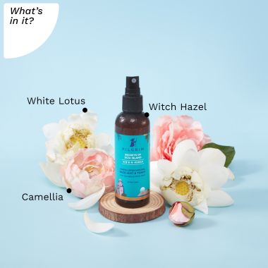 Pilgrim: White Lotus Natural Face Mist & Toner with Camellia & Witch Hazel - 100ml