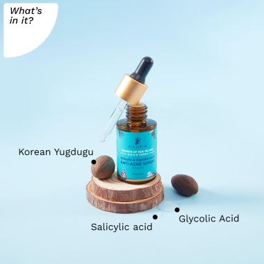 Pilgrim: Salicylic Acid & Glycolic Acid Anti Acne Serum - 30ml
