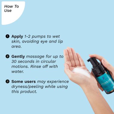 Pilgrim: Salicylic & Glycolic Acid Foaming Face Wash - 120ml