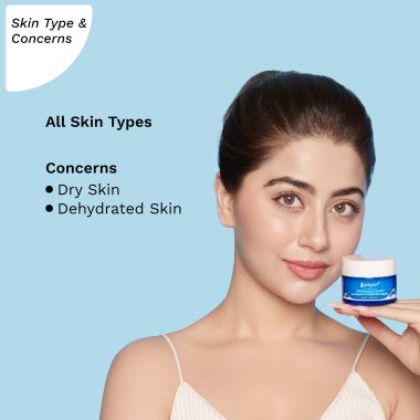Pilgrim: Swiss Aqua Rush Overnight Hydrating Face Cream - 50gm