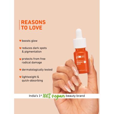 Plum: 15% Vitamin C Face Serum - 10ml