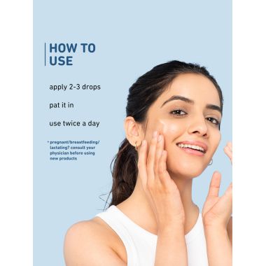 Plum: Plum 10% Niacinamide Face Serum with Rice Water & Squalane| Brightens Skin- 10 ml