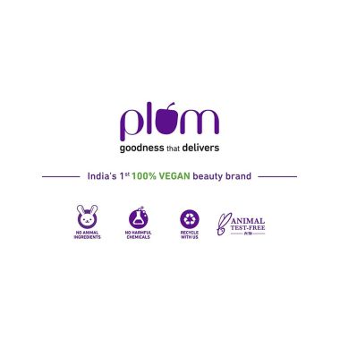 Plum: Plum 10% Niacinamide Face Serum with Rice Water & Squalane| Brightens Skin- 10 ml
