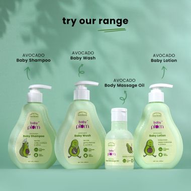 Plum: Avocado Baby Wash - 200ml