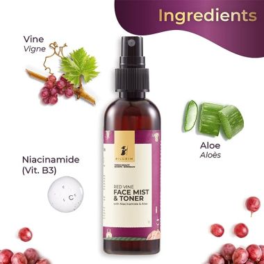 Pilgrim: Alcohol Free Red Vine Face Toner - 100ml