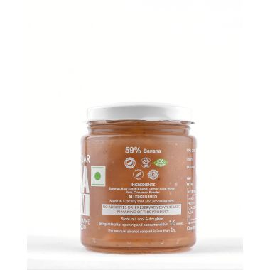 The Gourmet Jar: Banana Rum Jam - 230gm