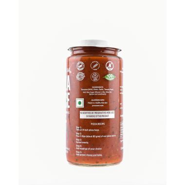 The Gourmet Jar: Classic Pizza Sauce - 390gm