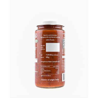 The Gourmet Jar: Classic Pizza Sauce - 390gm