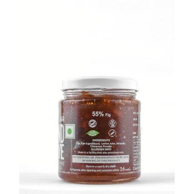 The Gourmet Jar: Fig Almond Conserve - 230gm