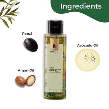 Pilgrim: Amazonian Patuá Strengthening Hair Oil - 115ml