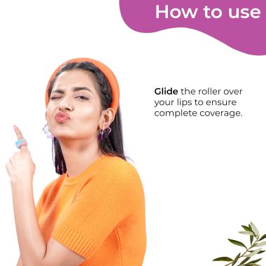 Pilgrim: Squalane Lip Serum - Blueberry with Roll-On - 6ml