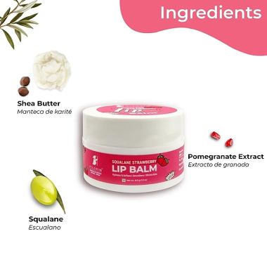 Pilgrim: Squalane Lip Balm - Strawberry - 8gm