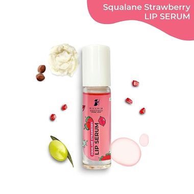 Pilgrim: Squalane Lip Serum - Strawberry with Roll-On - 6ml