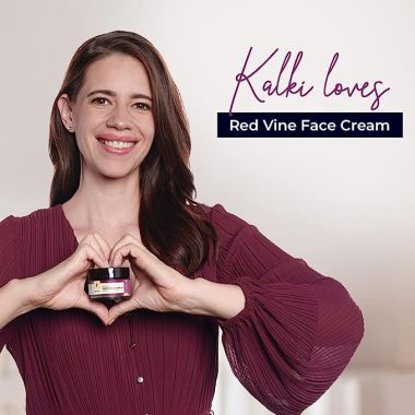 Pilgrim: Red Vine Face Cream with SPF 30 Sunscreen - 50gm