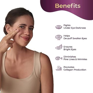 Pilgrim: Red Vine Retinol & Vitamin C Under Eye Cream - 30gm