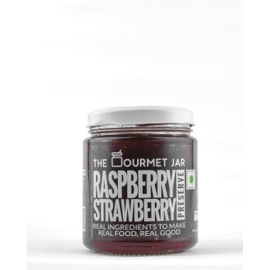 The Gourmet Jar: Raspberry Strawberry Preserve - 230gm